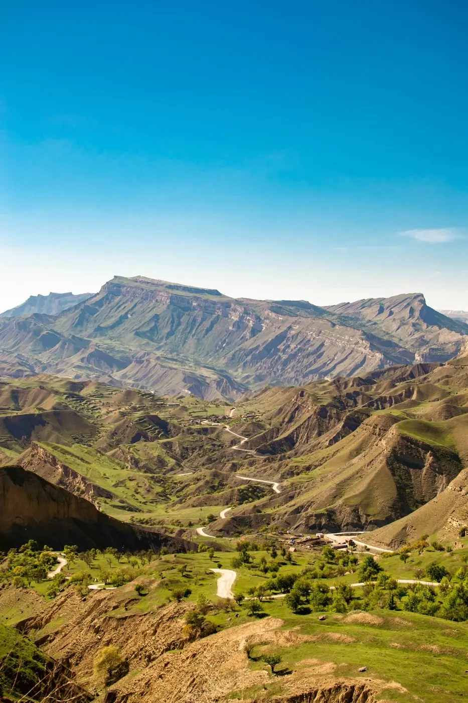 Dagestan mountain valley