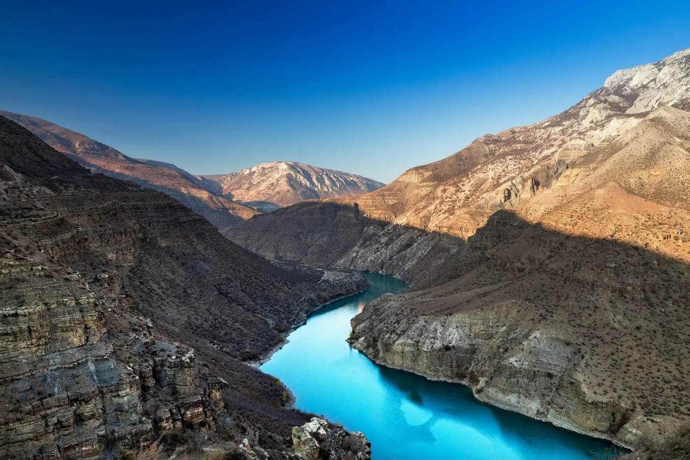 Dagestan turquoise canyon